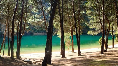 Playa de Bolarque en Castilla la mancha, donde comer en albalate de zorita